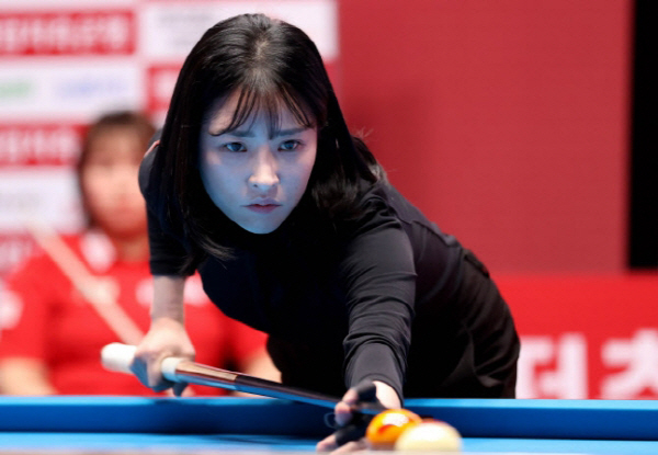 당구 ‘아마 1위’ 한지은 탈락 속 전체 1위 오른 한슬기 돌풍