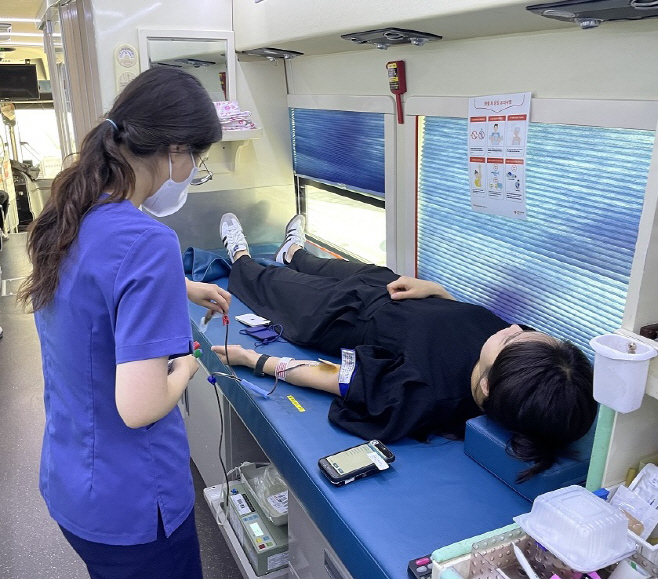 신한은행, 2023 사랑의 헌혈나눔 캠페인 사진