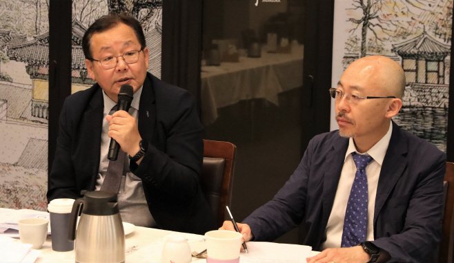 이영국 한국화학연구원장 기자 간담회
