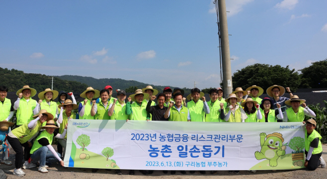 리스크관리부문 일손돕기