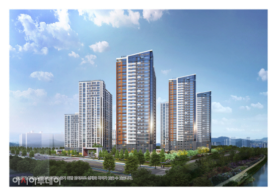 힐스테이트 자이 아산센텀 투시도