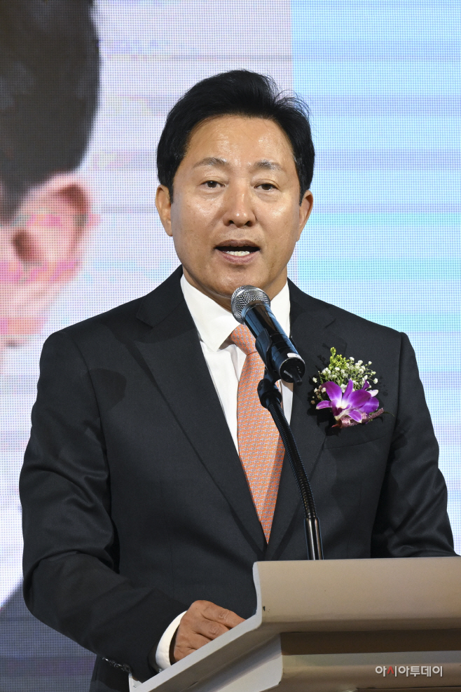 [포토] 축사하는 오세훈 서울시장