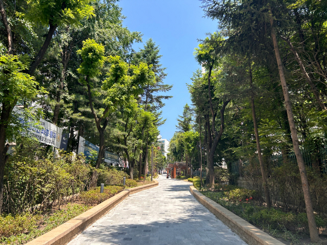 구갈동 보행자도로 개선공사