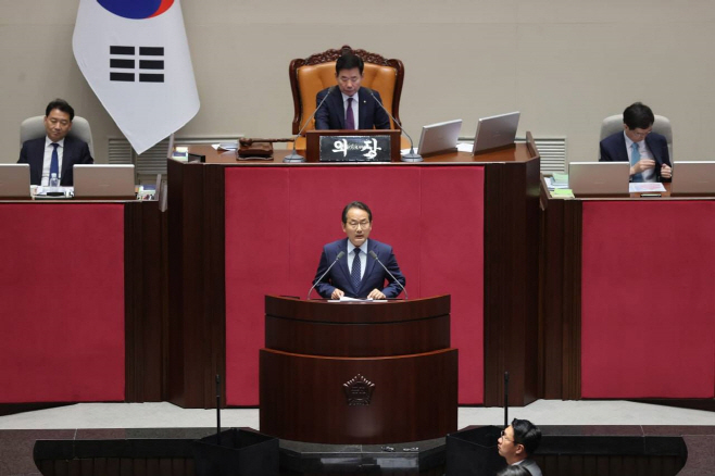 발언하는 강준현 의원 사진