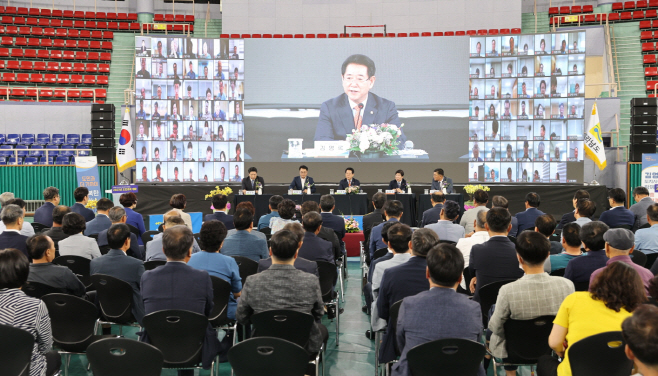 22일 김영록 도지사가 건의사항에 답변