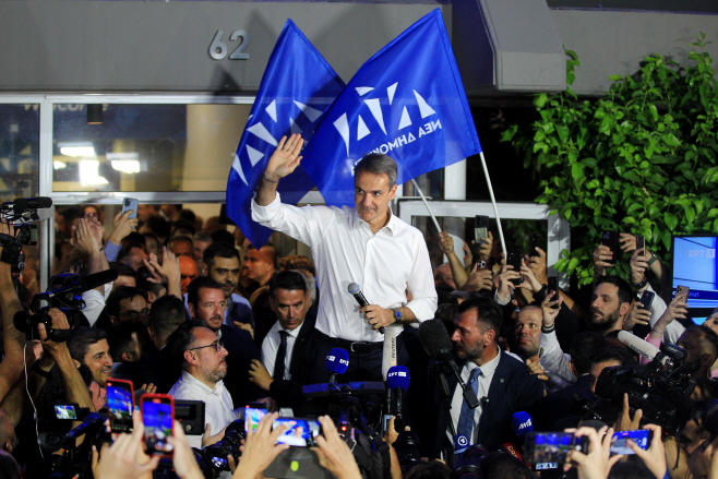 GREECE ELECTIONS <YONHAP NO-0589> (EPA)