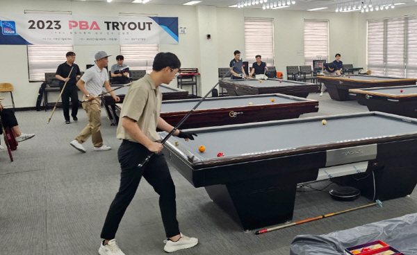 '프로당구 선수 등용문’ PBA, 트라이아웃 통해 100명 선발