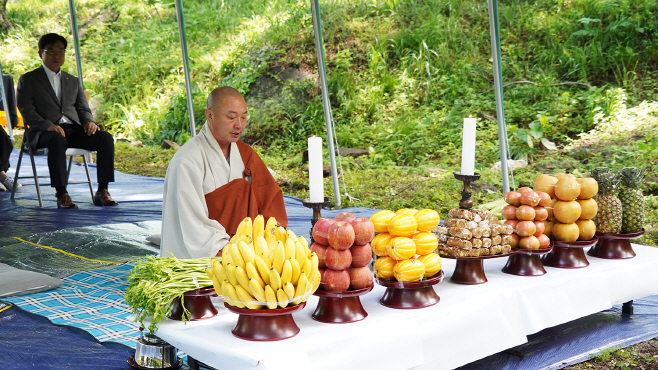 서산시 ‘금동관음보살좌상’ 반환을 위한 발굴조사 본격 착수