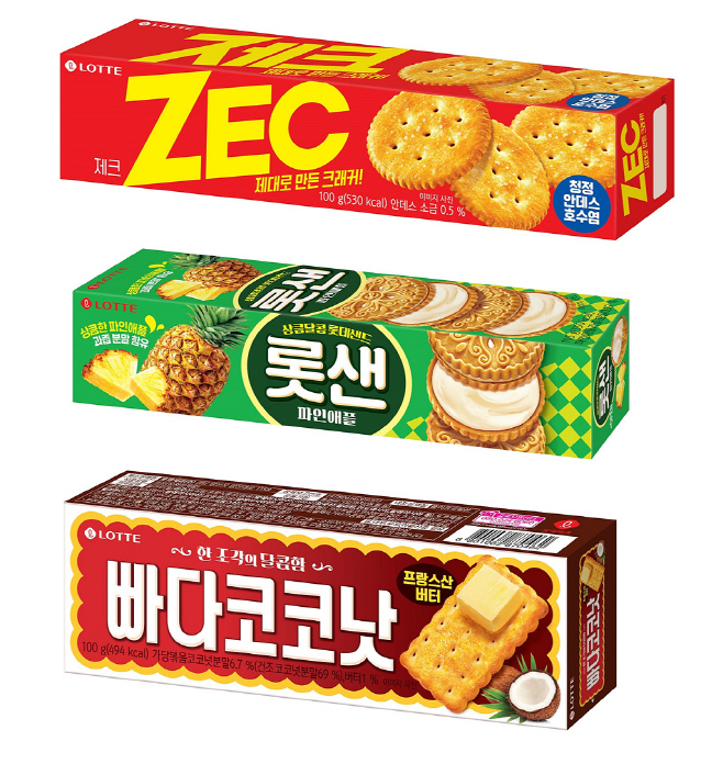 2_제크, 롯샌, 빠다코코낫 제품 이미지