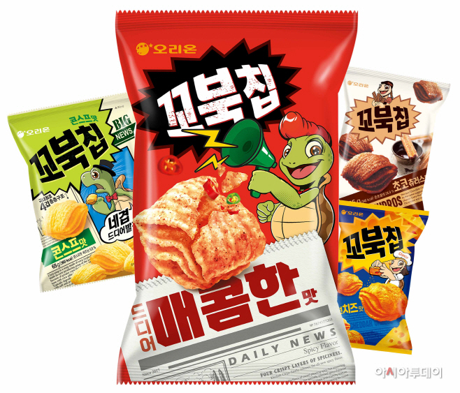 [오리온 사진자료] 오리온 꼬북칩 매콤한맛 이미지