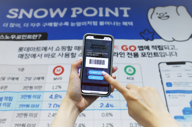 롯데마트 스노우포인트