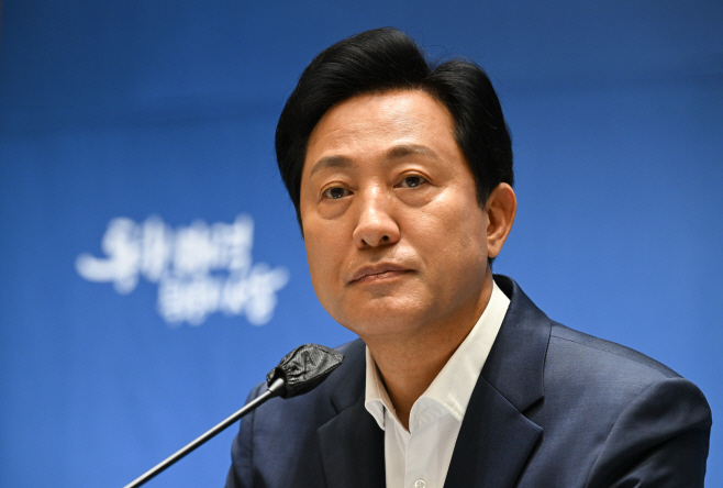 오세훈 시장 취임1주년 기자간담회