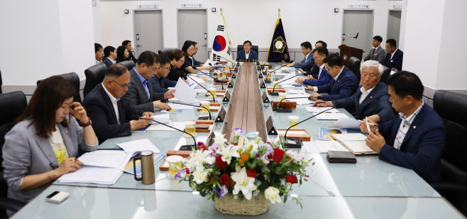 서산시의회, 7월 의원정책간담회 개최...14개 안건 사전 협의