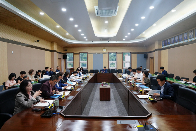 평택시의회, 7월 정기 의원간담회 개최