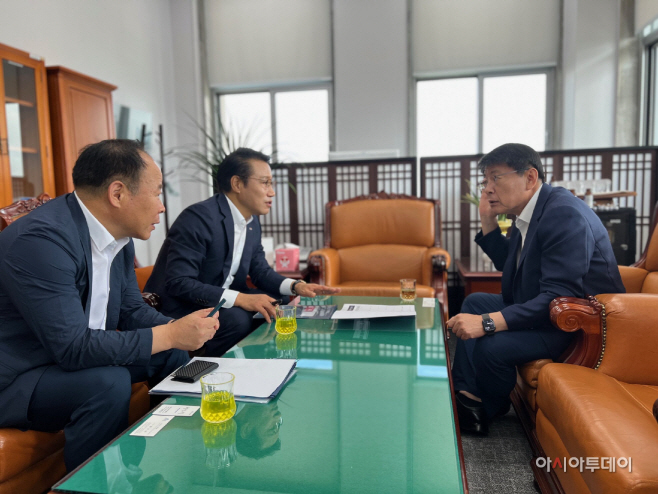 0705 기획실-최경식 남원시장 서삼석 국회 예결위원장