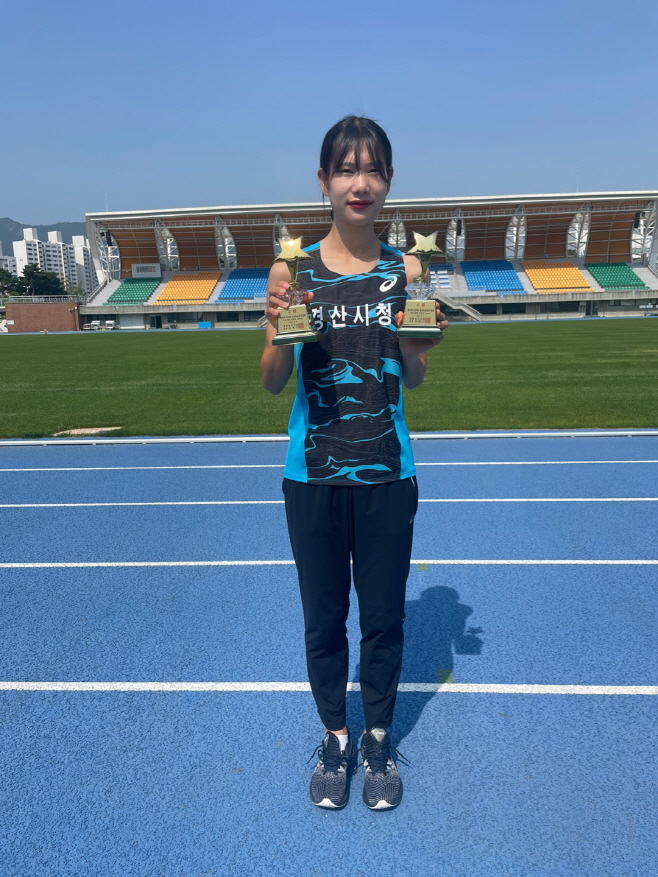 경산시- 경산시청 육상팀 3명, 항저우AG 국가대표 선발(김유진)