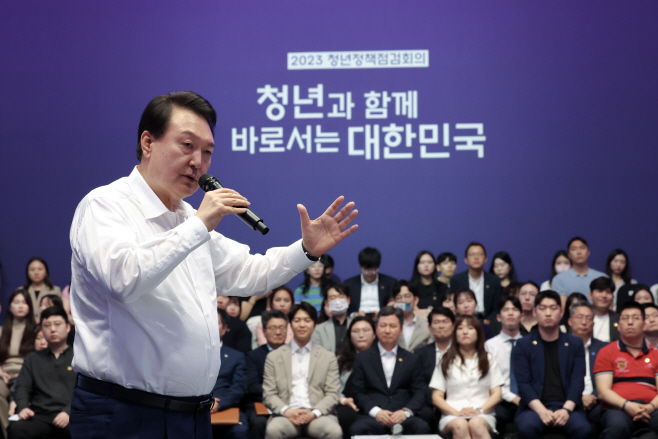 윤석열 대통령, 청년정책 점검회의 발언