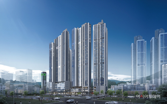 부산 '해운대 경동리인뷰 2차' 투시도
