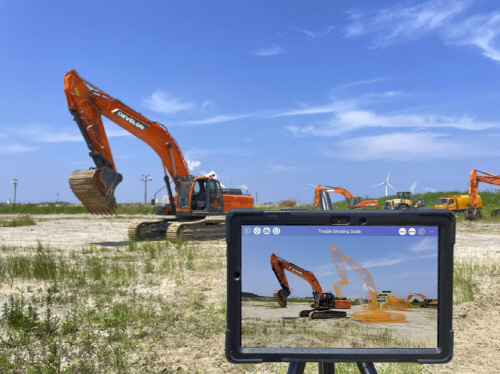 HD현대인프라코어 증강현실