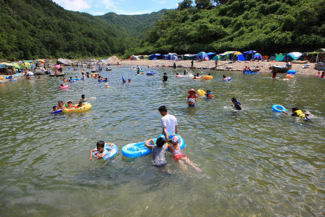 울진군, 안전한 계곡 하천 물놀이장 준비 완료