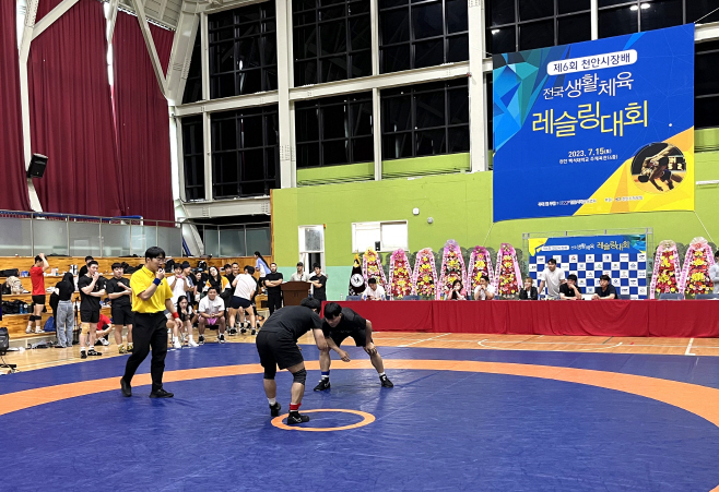 백석대, ‘제6회 천안시장배 전국생활체육 레슬링대회’ 개최