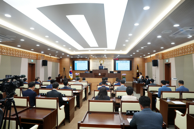 평택시의회, 제240회 임시회 개회
