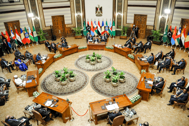 EGYPT-SUDAN-ARAB-AU-POLTIICS-DIPLOMACY-SUMMIT