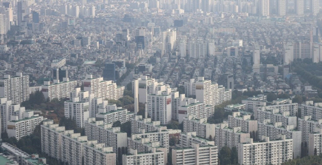 서울 송파구 잠실동 아파트 단지