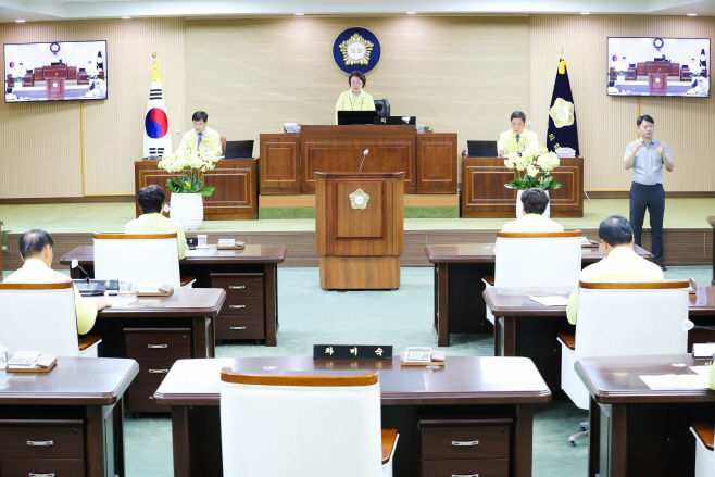 20230718 보도자료(청양군의회 제291회 임시회 폐회)