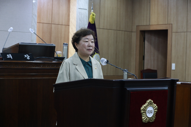 5분 자유 발언_윤일순 의원