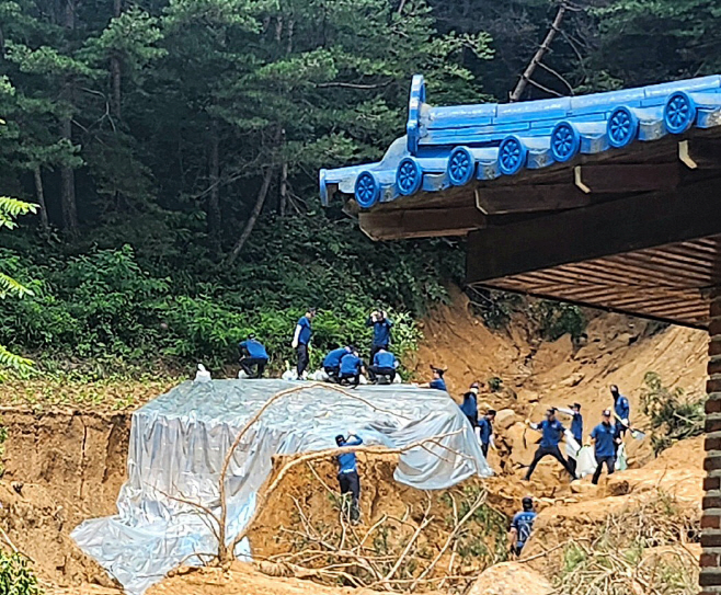 230720 문경경찰서 수해복구 지원 사진 2