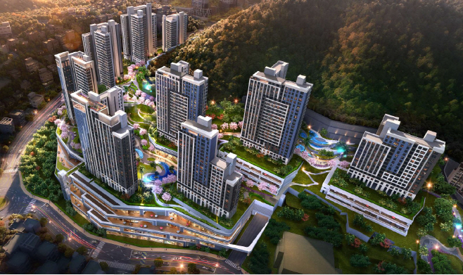 부산 서구 부민2구역 조감도
