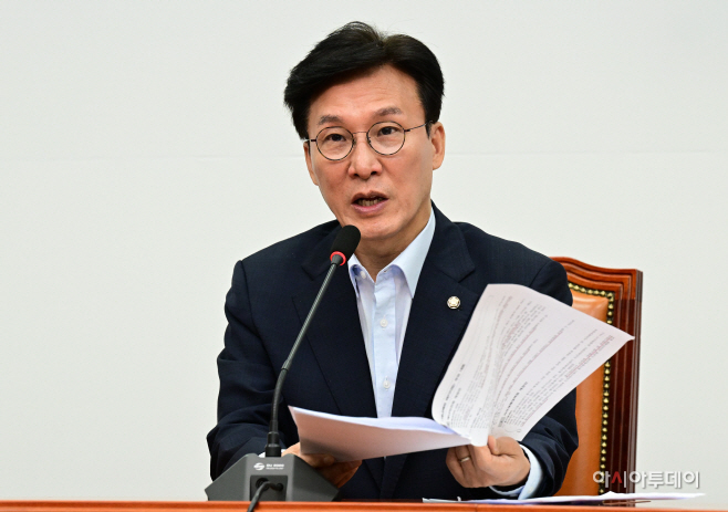 [포토] 발언하는 김민석 민주당 정책위의장
