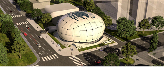 로봇인공지능 과학관 조감도