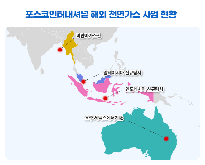 4. 포스코인터내셔널 해외 천연가스 사업 현황