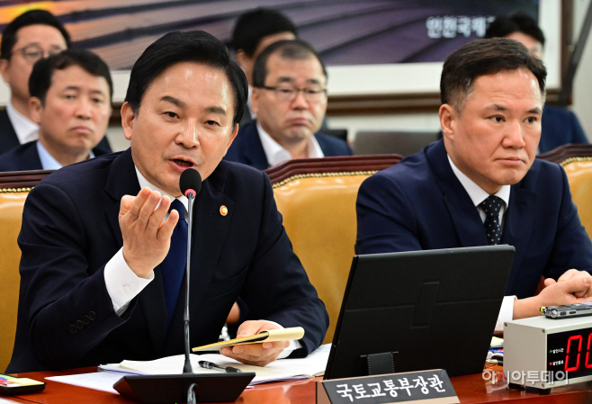 [포토] 국회 국토교통위 출석 답변하는 원희룡 장관