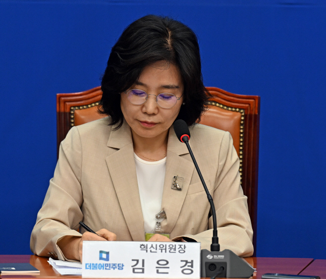 김은경 더불어민주당 혁신위원장 기자간담회