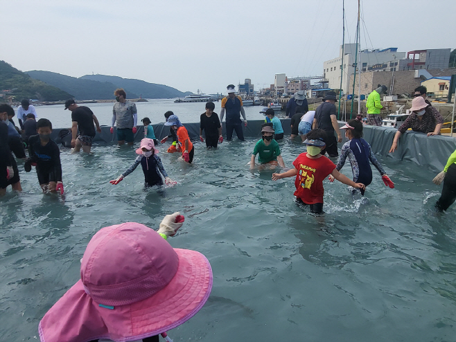 거문도백도은빛바다체험행사