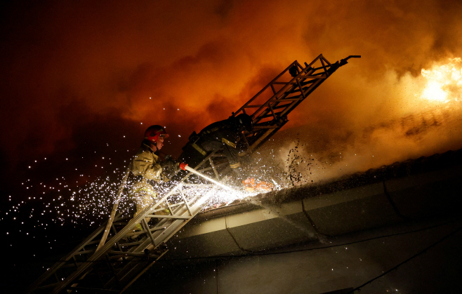 UKRAINE-CRISIS/DONETSK-SHELLING