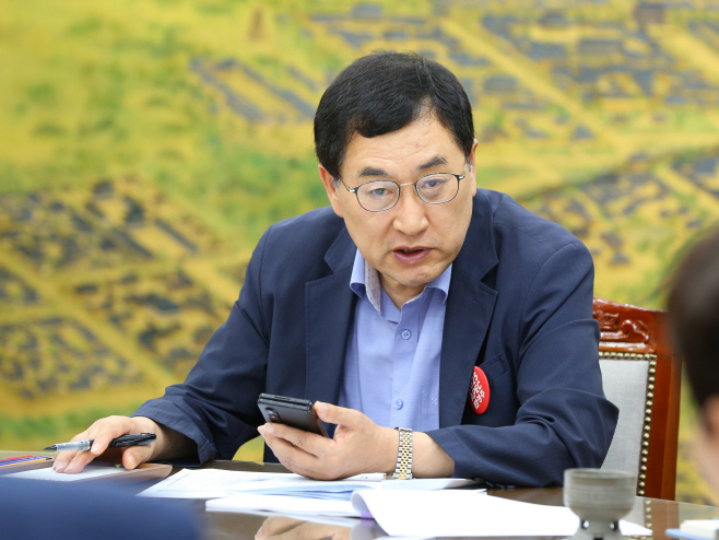 주낙영 경주시장은 7일 국·소·본부장회의를 열고 세계 잼버리