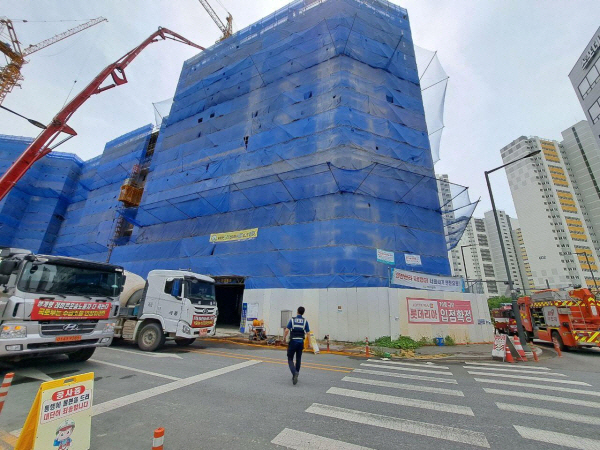 경기 안성 공사현장