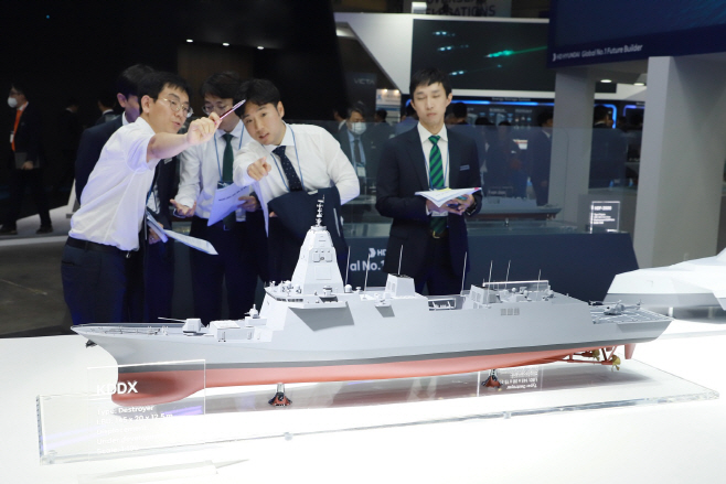 MADEX 2023 HD현대중공업 전시 부스 현장 (2)