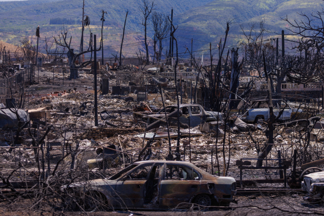 HAWAII-WILDFIRES/ <YONHAP NO-1688> (REUTERS)