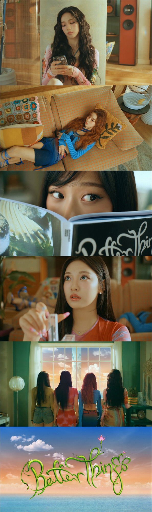 에스파 'Better Things' 뮤직비디오 티저 캡처 이미지