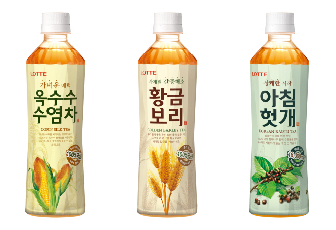 [롯데칠성음료] 저탄소제품 차음료 3종