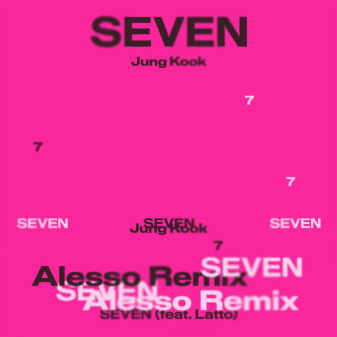 방탄소년단 정국_Seven (feat. Latto) - Alesso Remix_갈무리