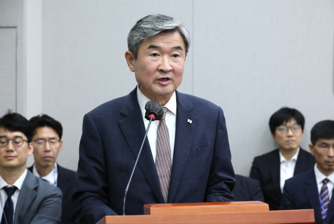 인사말 하는 조태용 국가안보실장