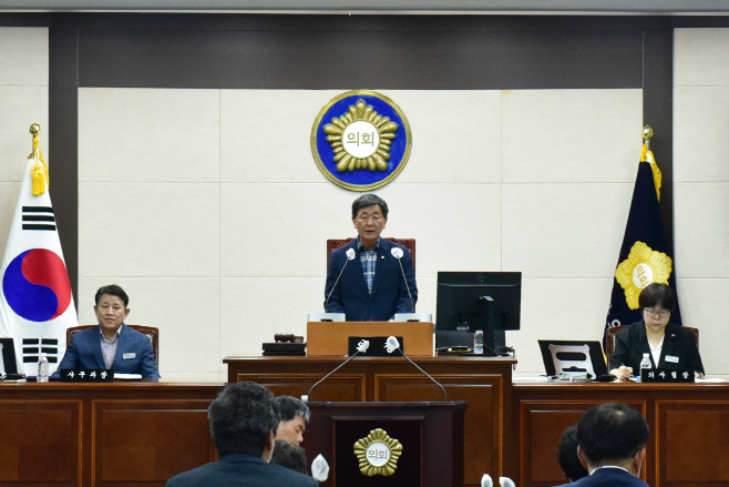 창녕군의회 임시회 개최