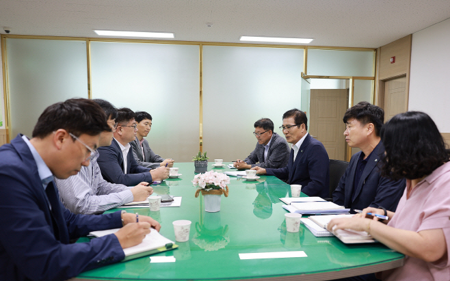 빛그린 국가산업단지 개발사업 현장점검
