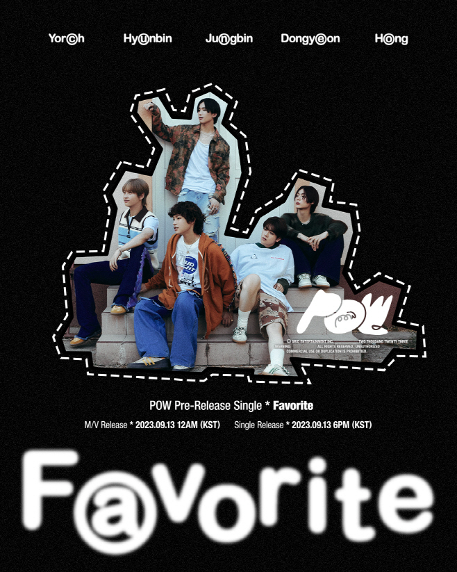 (0901) 파우 Favorite 타이틀 포스터